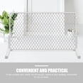 Acrylic Panel Point Support DEEPCRAFF 2Pcs White Plastic Wire Grid Panel Support Legs for Photo ...