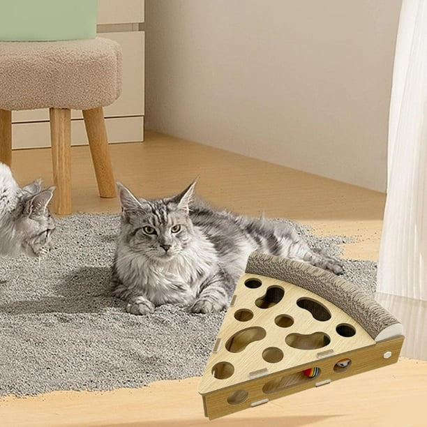 Laberinto de madera para gatos Salvador Pizza Cats 36 cm x 31,7 cm