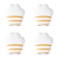 thumbnail image 3 of Protectores de esquina de mesa para muebles, protectores decorativos para bebés, seguridad, cojín de escritorio de alta resistencia, protección del hogar, color blanco, 4 piezas Methold BA000328-01, 3 of 7