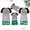 Red, Green, White, variant on Christmas Pj Family Sets Deer Snowflake Print Pajama Set Long Sleeve Round Neck Tops and Pants Holiday Family Sleepwear