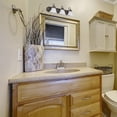 thumbnail image 4 of Nuvo 60/325 Three Wall-Vanity Light Fixture, 3, Old Bronze/Alabaster Glass, 4 of 6