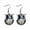 H, variant on QIQUWOHUL Vintage Owl Animal Colorful Earrings Female Personality Geometric Earrings Jewelry Temperament Crystal Earrings