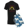 thumbnail image 1 of CafePress - 50Th Birthday Gift For Him - Men's Dark Pajamas, 1 of 1