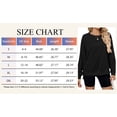thumbnail image 6 of TEMOFON Fall Tops for Women Casual Long Sleeve Sweatshirts Dressy Crewneck Pullover Sweatshirts Tunic Shirts for Winter Clothes, 6 of 9