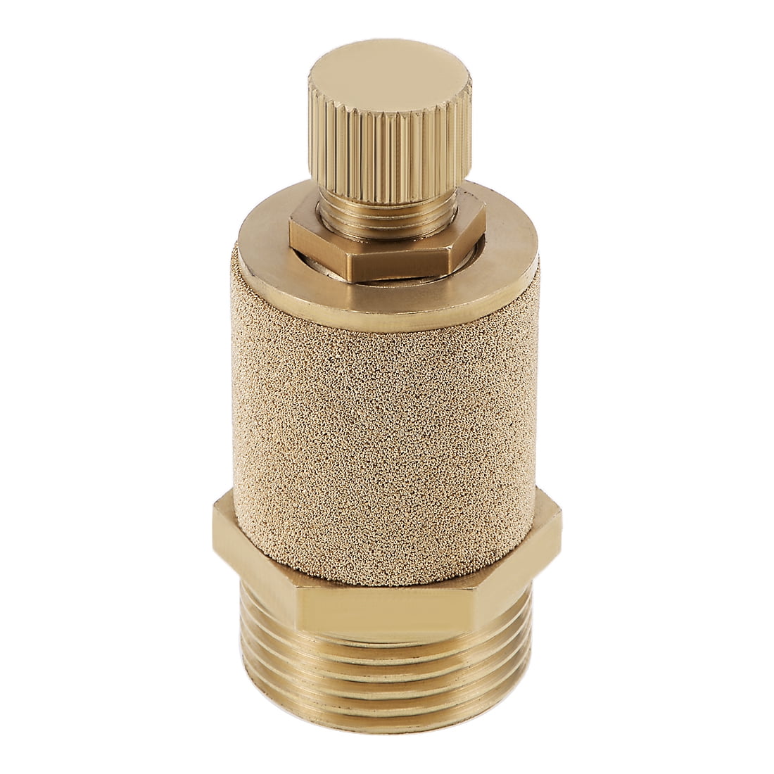 Top Adjustable Pneumatic Air Exhaust Silencer Muffler Copper 3/4 BSPT