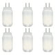 thumbnail image 5 of 6 bombillas LED G4 de 12 V, luminiscencia de 360°, disipación de calor de 360°, bajo consumo de energía, bombillas de interfaz estándar general, 3 W, blanco frío, 5 of 8
