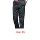 thumbnail image 2 of Chef pantalones hombres con bolsillos elásticos de la cintura holgada cocinero pantalón camarero uniforme amigable ropa para el restaurante Hotel cafetería cocina xl rayas de cebra Scienceny  HA012102-07, 2 of 6