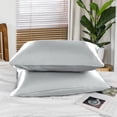 thumbnail image 4 of Unique Bargains Satin Pillowcases with Envelope Closure 2pcs, 4 of 9
