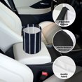 thumbnail image 6 of Round Car Trash Can 7×5.9in Waterproof, Durable, Not Easy To Fade, Easy To Install And Disassemble To Prevent Interior Pollution Darkblue Stripe_2, 6 of 7