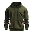 thumbnail image 3 of Men's Lightweight Hoodies Casual Drawstring Hooded Sweatshirts Pullover 2026 Fall Winter Hoodie with Kangaroo Pocket, 3 of 3
