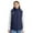 Navy, variant on Tqyyweavej Unisex Heated Vest (Battery Pack Not Included) 3 Heating Levels & 8 Heating Zones Winter Jacket for Women Windproof Hoodie Coats