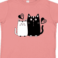 thumbnail image 4 of Inktastic Valentines Day Cat Couple Girls Toddler T-Shirt, 4 of 5