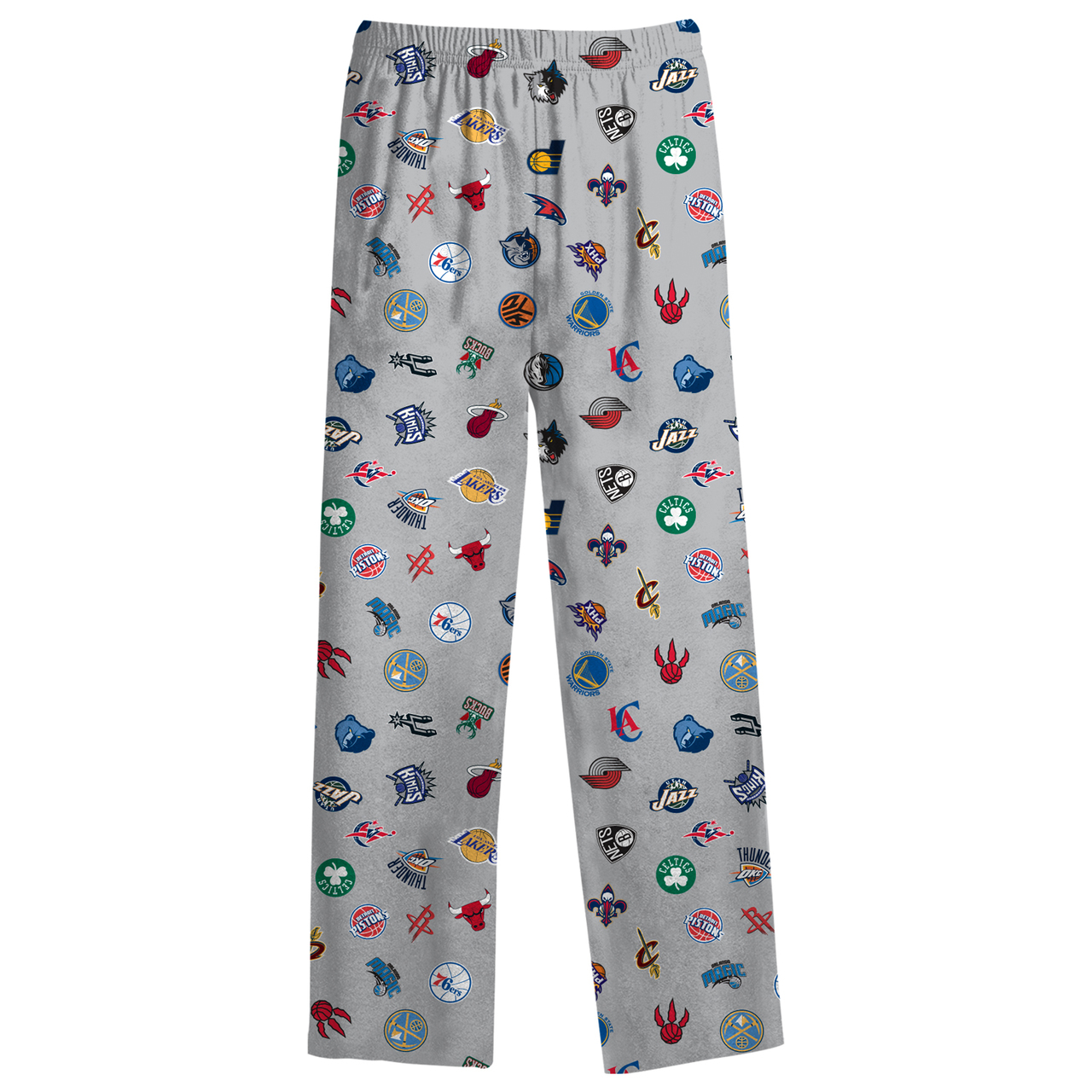 NBA Toddler All Over Logo Printed Pants Gray by Nba