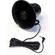 Pro TruckerPA Audio Speaker Weatherproof 12 Watt 8 Ohm (Horn Black)
