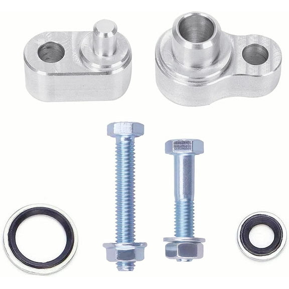 iFJF Rear A/C Block Off Kit Air Conditioning Replacement for 2007-2015 Chevy Traverse w/Dual Bolts/GMC Acadia
