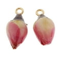 thumbnail image 2 of Of Flower Ear Pendants Set Of Chain Pendants Pendants For Jewelry Making pink, 2 of 8