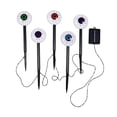 thumbnail image 2 of 5 Head Solar Eyeball Lights, Waterproof Halloween Yard Stake Lamps for Garden Lawn Pathway Courtyard and Outdoor Party Decor, 2 of 8