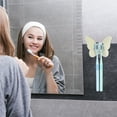 thumbnail image 2 of Unique Bargains Cute Wall Mounted Toothbrush Holder Wall Toothbrush Holder for Bathrooms Beige 4.33"x3.35", 2 of 6