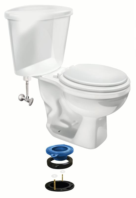 (2 pack) Fluidmaster 7530P8 Better Than Wax Universal Wax-Free Toilet Seal