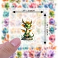 thumbnail image 6 of 35pcs-50pcs Colorful Dragon Stickers Fantasy Cute Animal Stickers for Suitcase Fridge Phone, 6 of 9