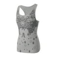 thumbnail image 6 of Seyurigaoka 2000s Aesthetic Vintage Crop Tops for Women Harajuku Rhinestone Star Graphic Print Tank Retro Grunge Grey Mini Vest Streetwear, 6 of 9
