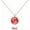 Red, variant on Full Moon Rising Moon Pendant Necklace Glow In The Dark Luminous Chain Women :yq-Red