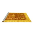 thumbnail image 2 of Ahgly Company Machine Washable Indoor Rectangle Oriental Yellow Traditional Area Rugs, 2' x 3', 2 of 4