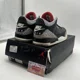 thumbnail image 5 of Size 10.5 - Jo r-dan 3 Retro OG Mid Black Cement Grey White Leather (854262-001), 5 of 6