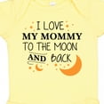 thumbnail image 4 of Inktastic I Love My Mommy to the Moon and Back Boys or Girls Baby Bodysuit, 4 of 5