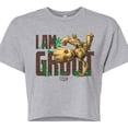 thumbnail image 3 of Marvel Guardians of the Galaxy - I Am Groot - Juniors Cropped Graphic T-Shirt, 3 of 5