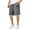 Grey, variant on Ediodpoh Men's Breathable Loose Straight Leg Casual Quarter Pants Men Shorts Khaki XL