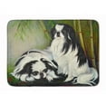 thumbnail image 1 of Carolines Treasures MH1044RUG Japanese Chin Bamboo Garden Machine Washable Memory Foam Mat, 1 of 4