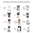 thumbnail image 6 of Natural Wood 6-Panel Foldable Freestanding Dog Gate, 170" Wide Safety Barrier, 6 of 10