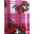 thumbnail image 4 of Vestido de la cintura del imperio floral de la impresión floral Rosegal Vestidos Estampados Tallas Grandes, 4 of 5