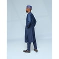 thumbnail image 3 of Urban Afrique Kaftan African Men Shirt African Men's Wear African Mens Fashion Slim Fitted Kaftan, 3 of 4