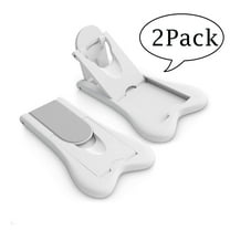 LNKOO Sliding Door Lock for Child Safety, KongNai Baby Proof Lock for Patio, Closet,Shower,Window,Wardrobe, Childproof Cupboard Kitchen Cabinet Glass Door Latch, Tool- Free, Screwless(2 Pack)