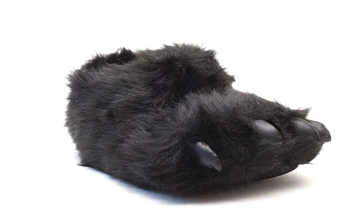 black slippers walmart