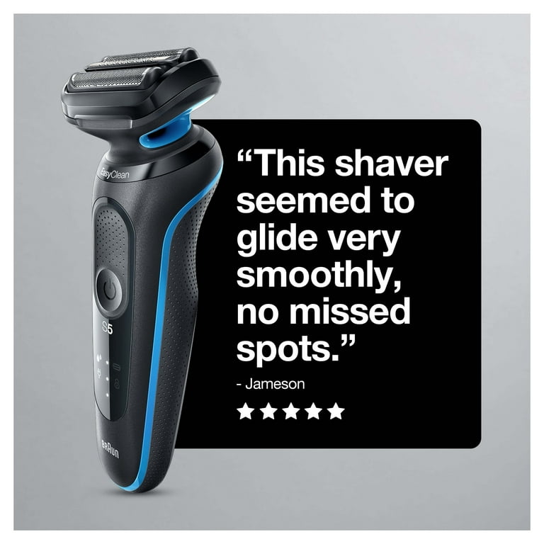 Braun Series 5 5018s Rechargeable Wet Dry Men\'s Electric Shaver with  Charging Stand