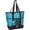 Turquoise, variant on Everest Unisex Deluxe Shopping Tote Bag Black