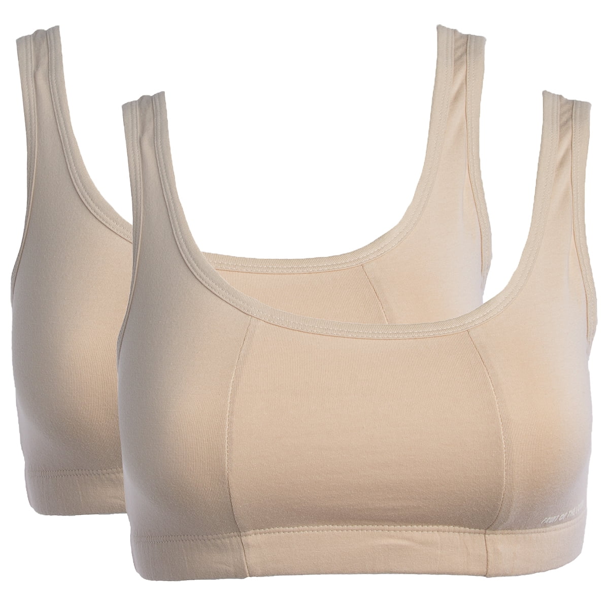 cotton sports bra walmart