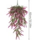 thumbnail image 4 of 2 Piezas, Blanco Verde, Planta de Helecho Artificial Plantas Falsas Deco Planta Artificial de Exterior para Celebración, Boda, Cocina, Jardín, Decoración de Oficina, 4 of 5
