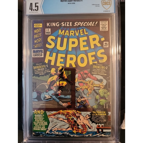 Marvel Super-Heroes #1 - CBCS 4.5 Comic Book