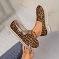 thumbnail image 6 of OOOUM Suede Loafers For Women Round Toe Slip On Platform Espadrille Loafers Woven Sole Casual Daily Shoes Coffee US:6, 6 of 8