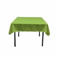 thumbnail image 2 of LA Linen TCpop58x58-LimeP84 Polyester Poplin Square Tablecloth, Lime - 58 x 58 in., 2 of 4