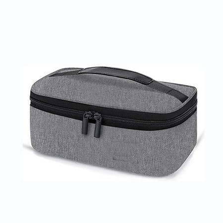1 Piece Gray Lunch Box Men Women Insulated Insulated Lunch Bags