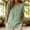 Green women boho tunic tops a1, variant on Women Cotton Linen Round Neck Short Sleeve Embroidery Boho Casual Tunic Tops for Summer Loose Fit Party Tee Shirts Fashion Vacation Clothes, Blue M