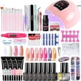 thumbnail image 1 of Juego de uñas con lámpara para uñas, secador de uñas, máquina perforadora de uñas, juego de manicura, juego de Gel polivinílico para uñas, juego de esmaltes, juegos de herramientas para arte de uñas S, 1 of 3