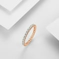 thumbnail image 6 of Wedding Bar Set Moissanite, 1.80 MM Round Cut Moissanite Full Eternity Band, Stackable Band, Dainty Ring, Eternity Gold Wedding Ring, 6 of 6