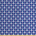 thumbnail image 1 of Abstract Fabric by the Yard, Rhombus Look Repeating Geometrical Squares and Circles, Decorative Upholstery Fabric for Sofas and Home Accents, Violet Blue Pastel Pink by Ambesonne, 1 of 5