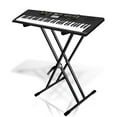 Pyle PKS40 Universal Keyboard Stand, Electronic Digital Piano DJ Table Mount Holder, Height